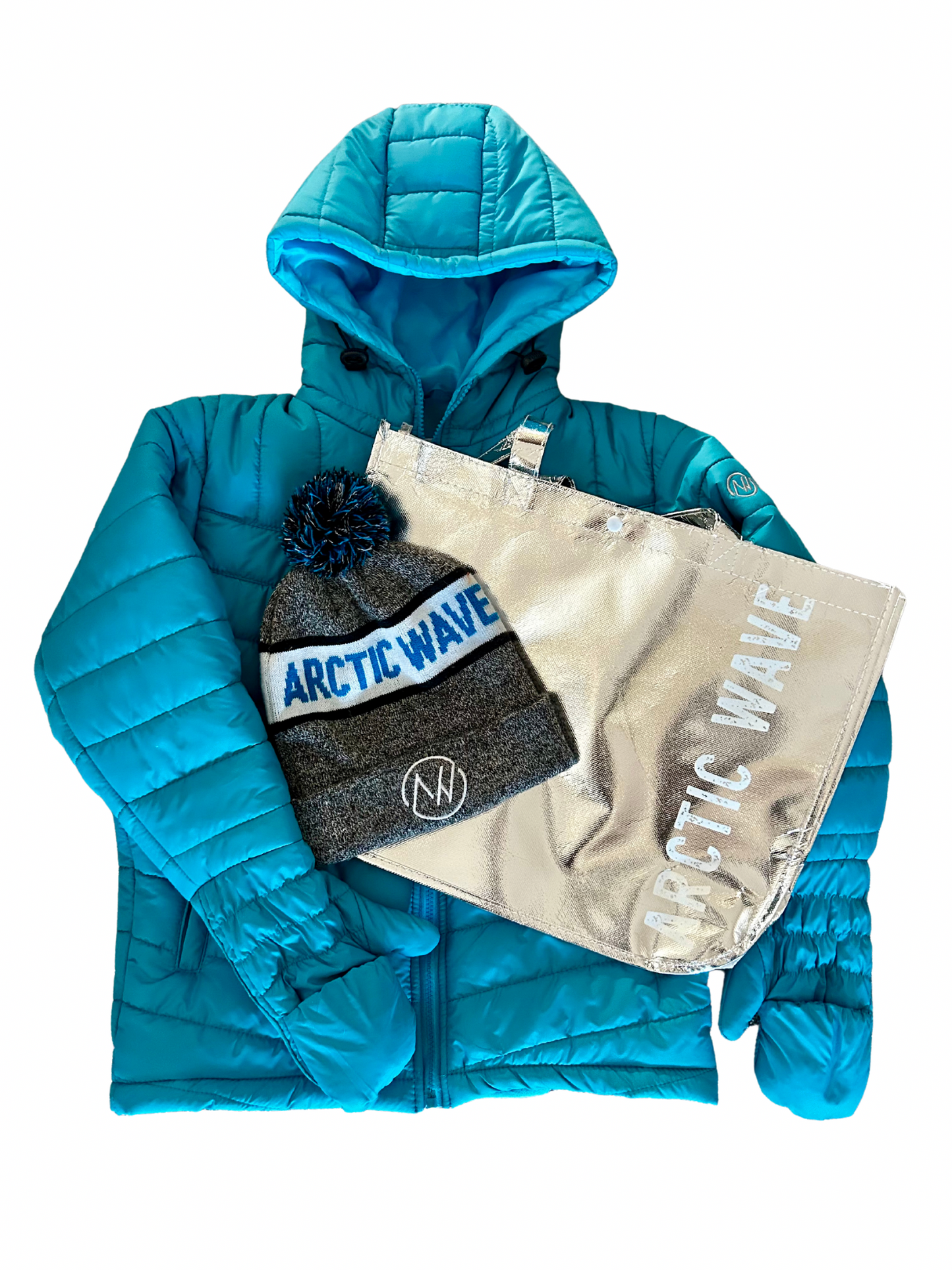 Arctic Wave Mitt Coat 2.0 + Hat + Winter Tote Bag