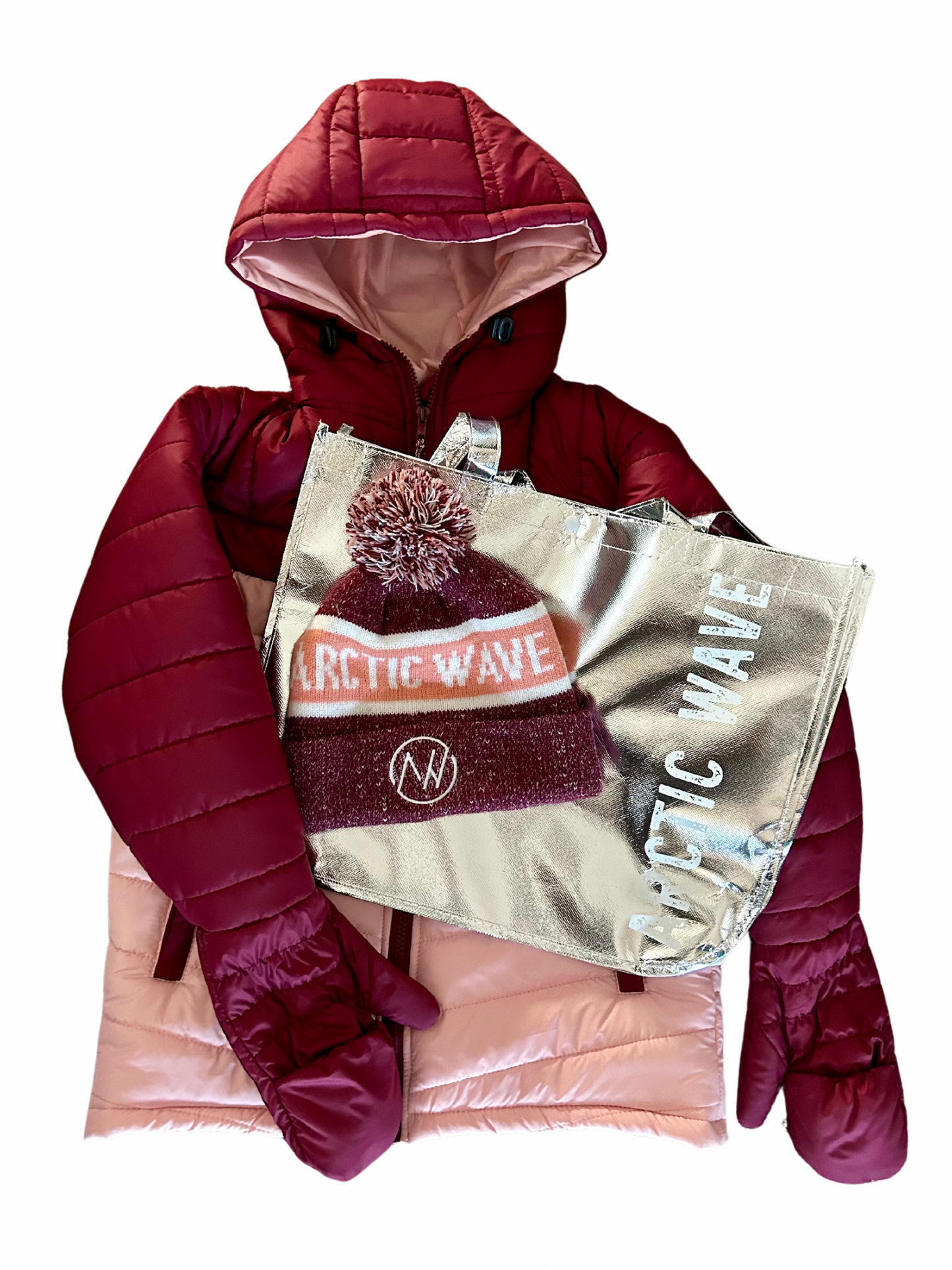 Arctic Wave Mitt Coat 2.0 + Hat + Winter Tote Bag